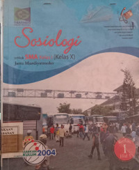 Sosiologi Untuk SMA Kelas X