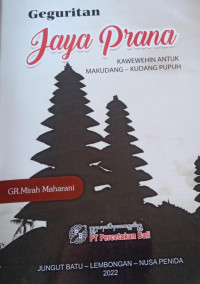 Geguritan Jaya Prana