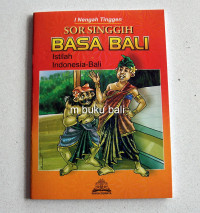 SOR SINGGIH BAHASA BALI