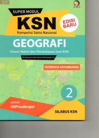 SUPER MODUL kompetisi Sains Nasional GEOGRAFI JILID 2