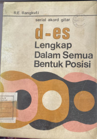 Serial Akord Gitar: d-es Lengkap Dalam Semua Bentuk Posisi