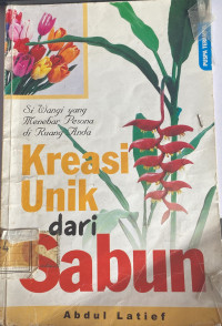 Kreasi Unik dari Sabun