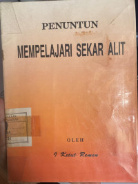 Penuntun: Mempelajari Sekar Alit