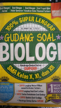 GUDANG SOAL BIOLOGI SMA Kelas X, XI, dan XII