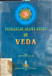 Pengantar Agama Hindu III Veda