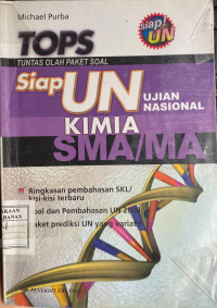 TOPS Siap Ujian Nasional Kimia SMA/MA