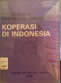 Peraturan & Perundang-undangan Koperasi di Indonesia