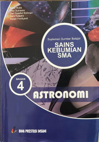 Suplemen Sumber Belajar Sains Kebumian SMA Bagian 4  Astronomi