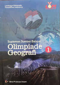 Suplemen Sumber Belajar Olimpiade Geografi Edisi 1