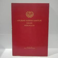 Aturan Sopan Santun Dalam Pergaulan